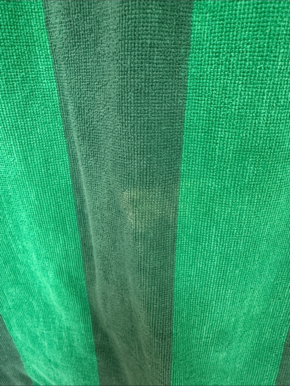 Men's Green Terry Robe Lacoste Bathrobe - Picture 7 of 7